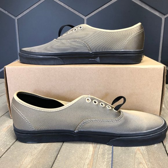 New Vans Authentic Low Olive Black Size 11 - Picture 2 of 6
